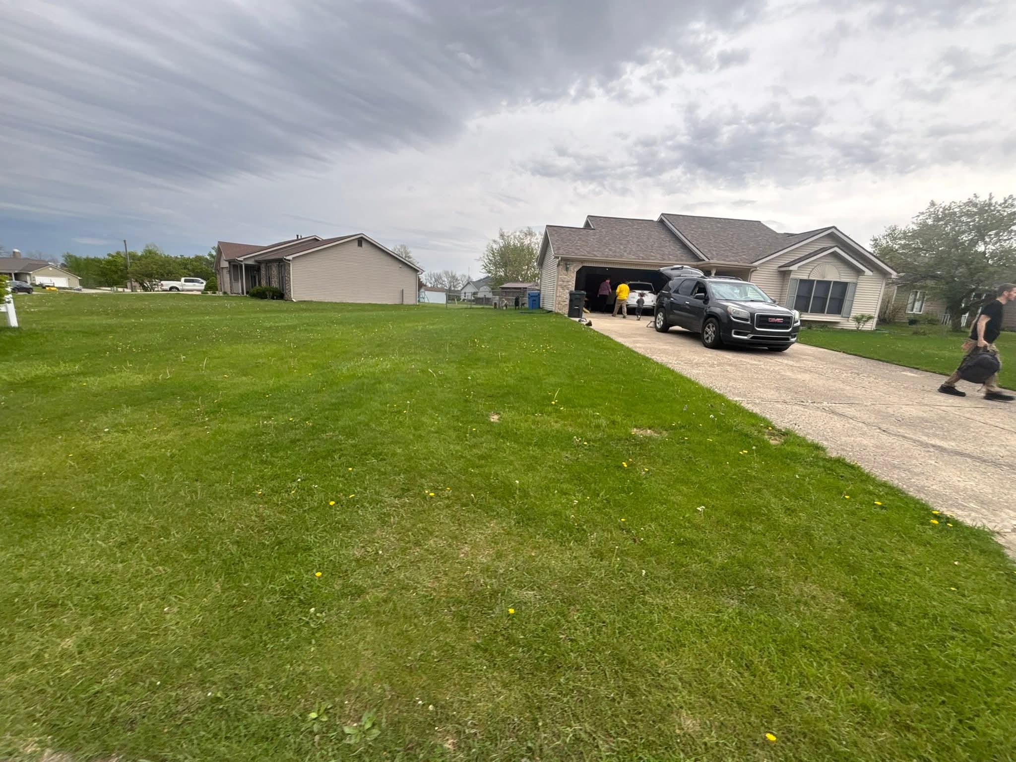 Residential property before maintenance