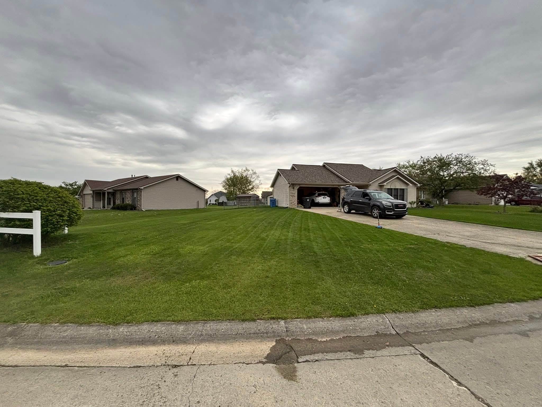 Residential property after professional maintenance